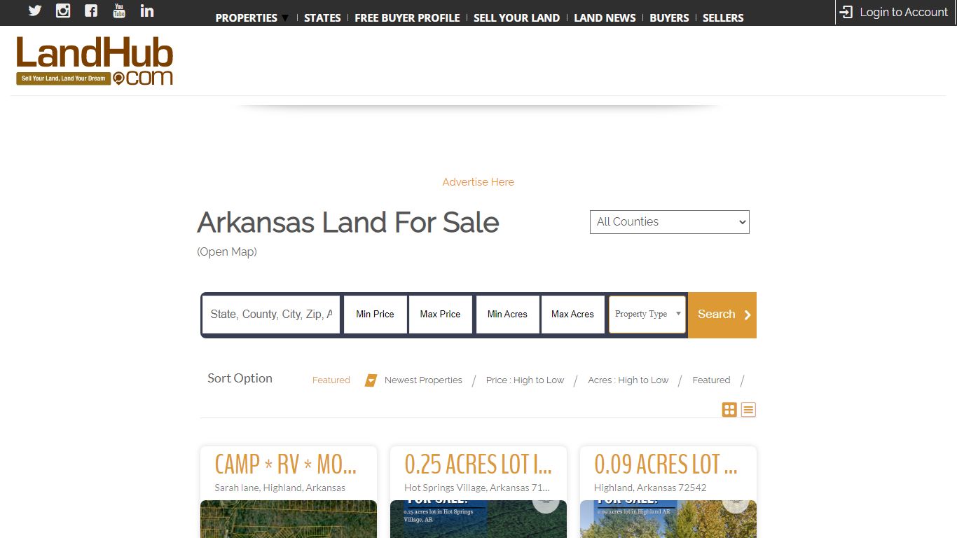 Arkansas Land For Sale | LandHub